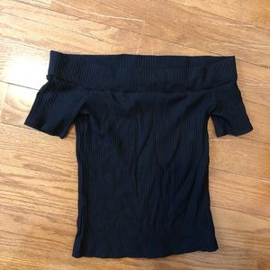 Aritzia Wilfred off the shoulder top